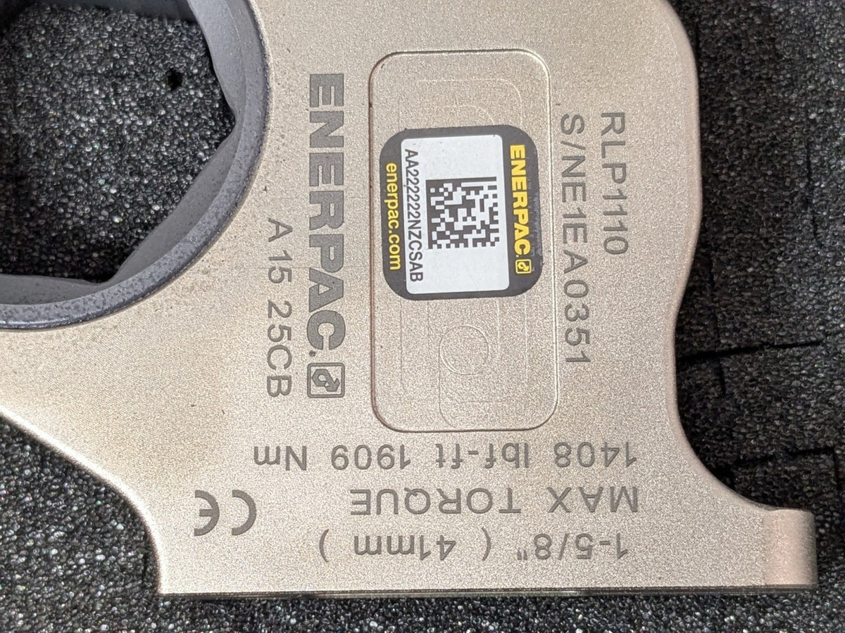 Enerpac RLP1110 RSL1500 Imperial/Metric Cassette 1-5/8" Hexagon AF Size RLP1110