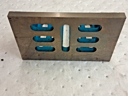 Pro Cast Iron Partially Machined Angle Plate 8" W x 5" Deep x 6"