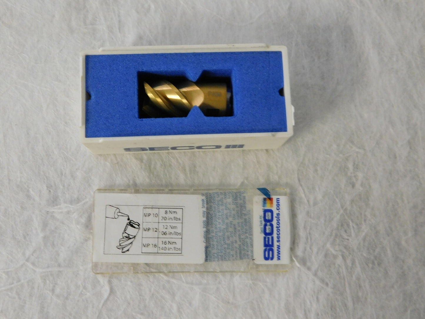 Seco MP16 E04 Grade F40M Carbide Milling Tip Insert 52036