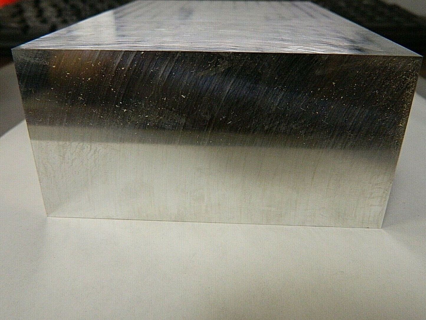 Precision  Aluminum Rectangular Bar 6" Long 4" Wide 2" Thick Allo