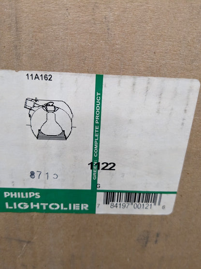 Lightolier Recessed Downlight Eyeball Accentlite Matte White Finish 1122