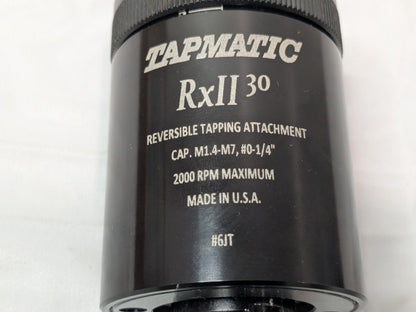 TAPMATIC Tapping Head JT6 Mount 0 - 1/4" Capacity 11406