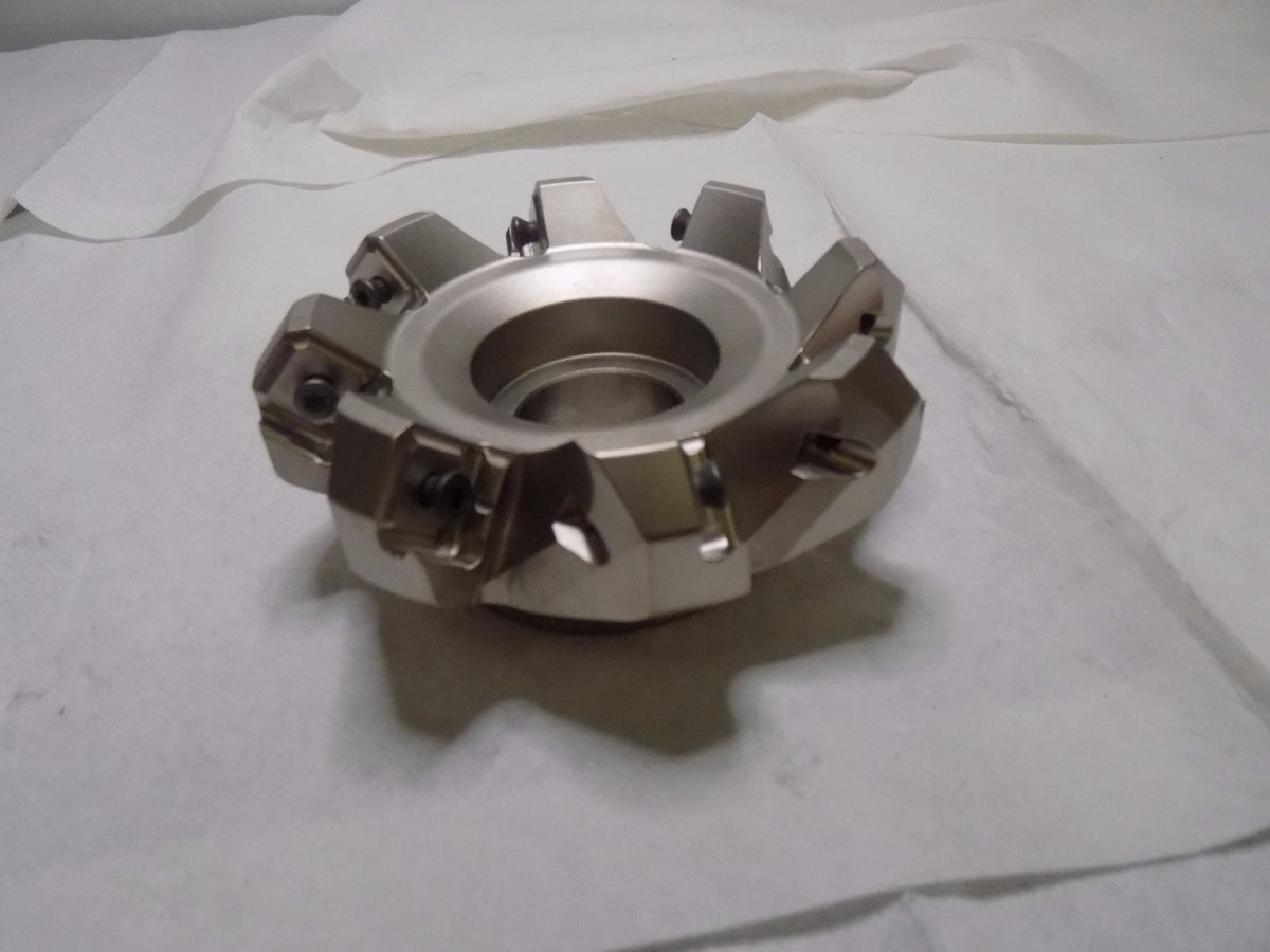 Hertel Angle Face Mill 4" Dia x 1.25" Arbor x 2" OAH 8TH #4571744
