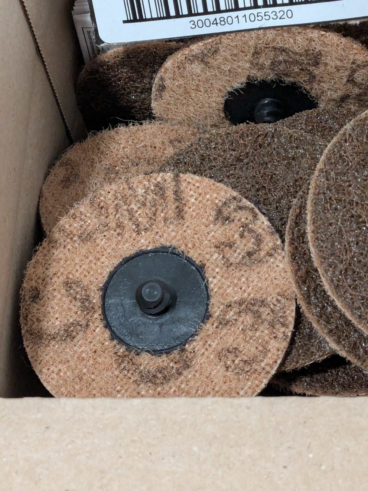 3M Quick-Change Disc Roloc TR 3" Dia Alum. Oxide Non-Woven Qty 25 048011-05532