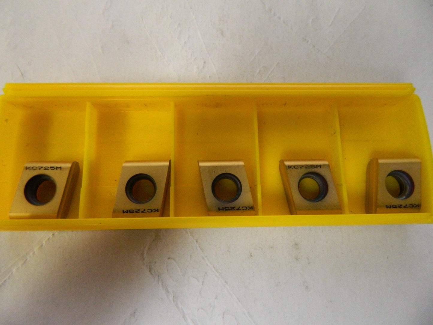 Kennametal CNHU1606 Grade KC725M Carbide Milling Insert QTY 5  1184084