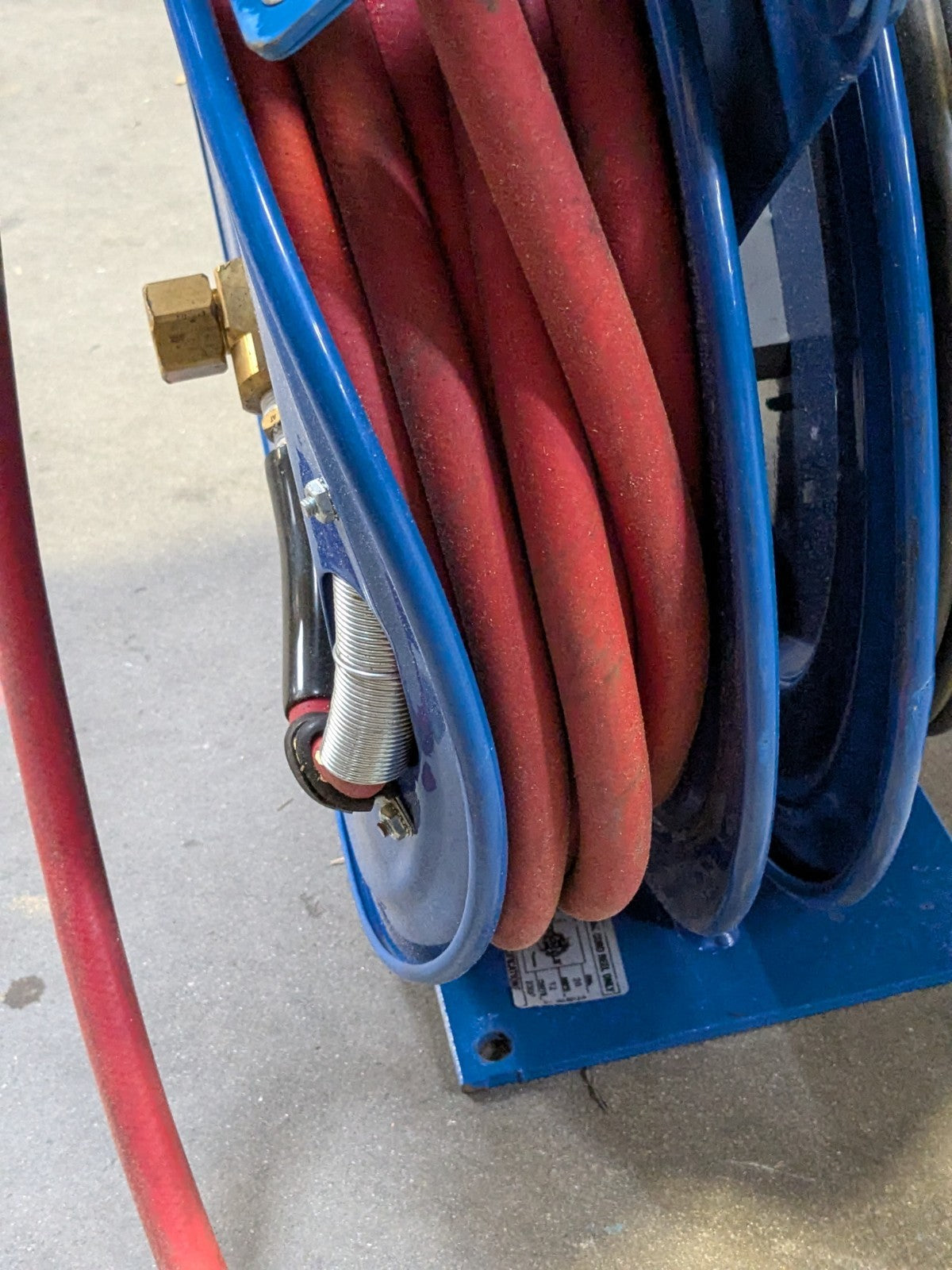 CoxReels Spring Return Combo Air Hose / Power Cord Reel 50 FT. Parts / Repair