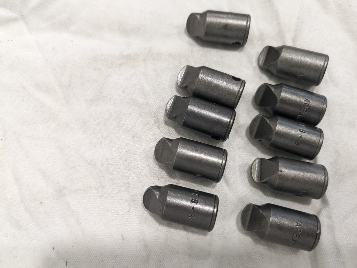 APEX 10pk Screwdriver&amp;Drag Link Socket HTS-3 3HITRX X1 APEX HI-TORQ BITS HTS