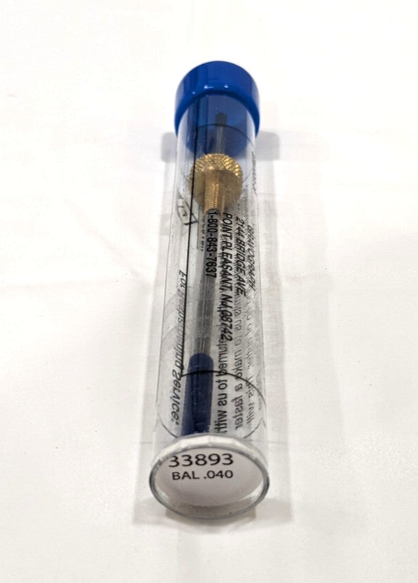 GRAVOTECH Carbide Engraving Cutter 1/8" Shank Dia  0.040" Tip Size  33893
