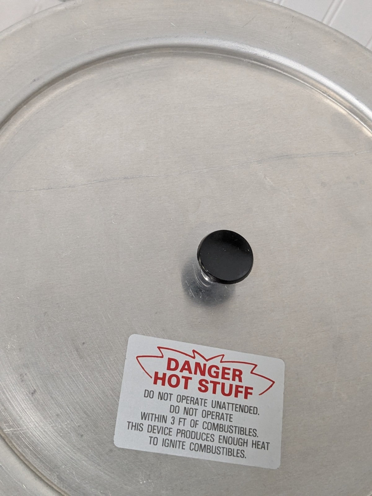 WAAGE 2 Gal Dip Coat Pot 6" Deep, 200 to 550°F, 10-1/2" ID, 115 Volts WP16A-7-1