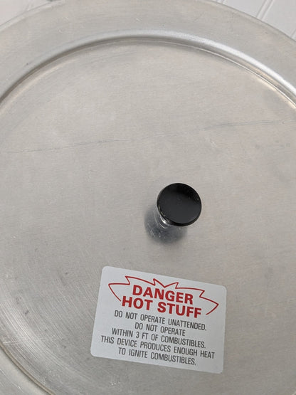 WAAGE 2 Gal Dip Coat Pot 6" Deep, 200 to 550°F, 10-1/2" ID, 115 Volts WP16A-7-1
