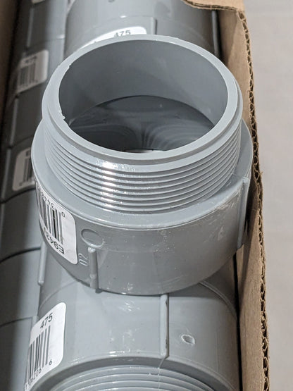 T&amp;B Conduit Male Adapter: For Rigid, PVC, 2" Trade Size Qty 28 E943J