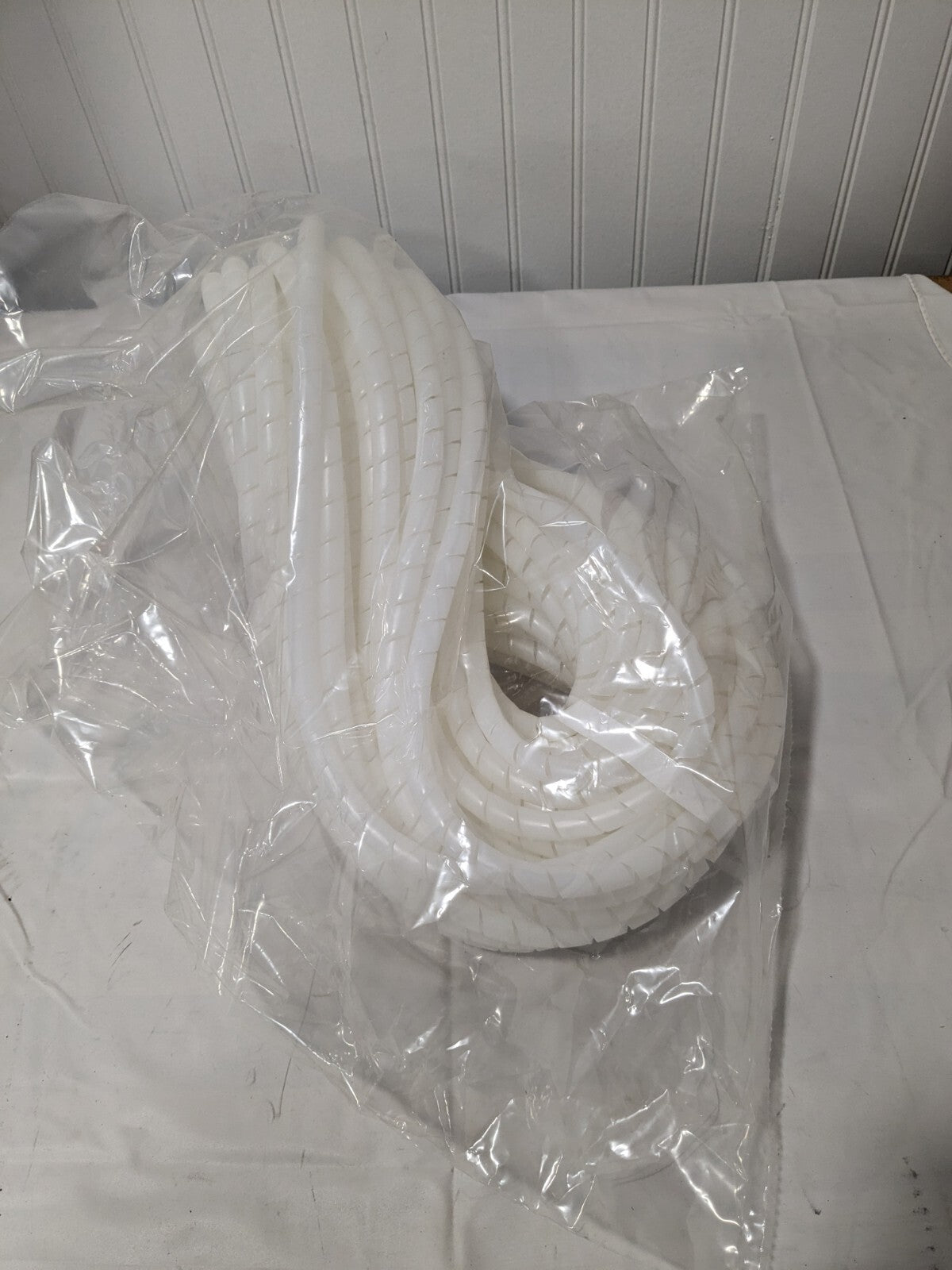 HDPE Wire & Hose Harness Cable Sleeve 0.396" ID, Natural (Color) 100' 22005