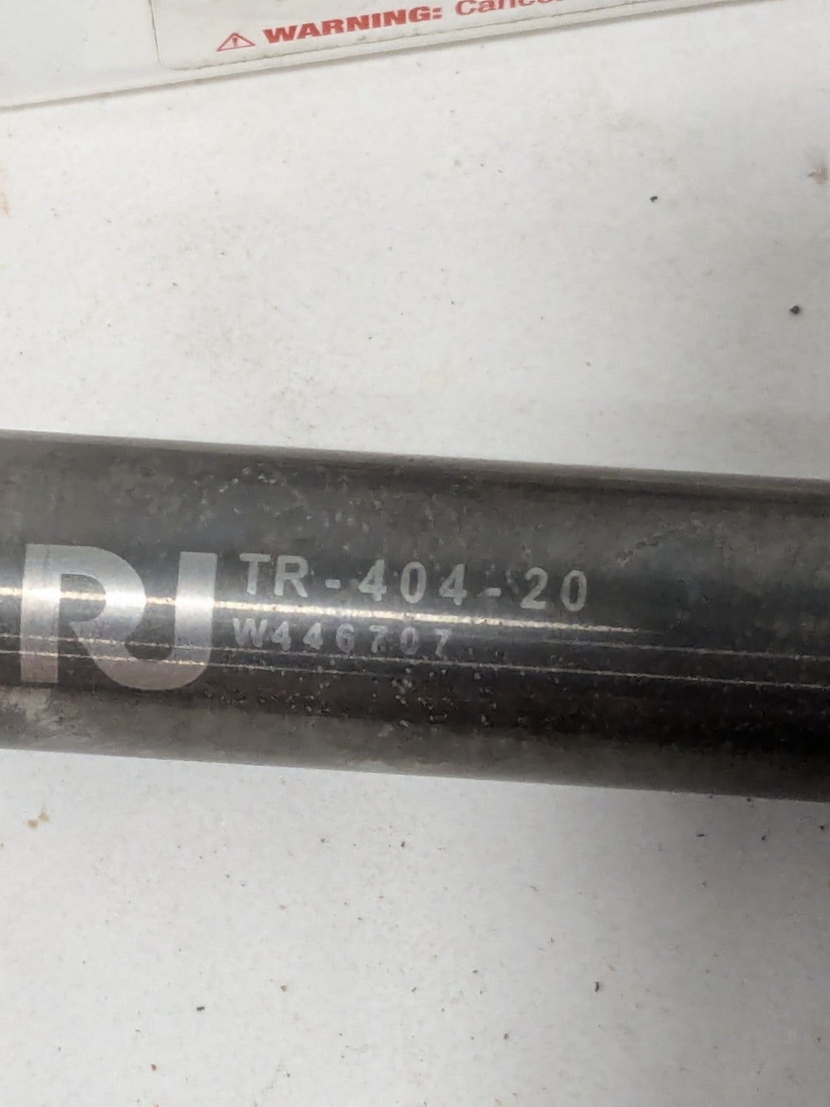 RobbJack Square End Mill 5/8" Diam, 31/2" OAL 4 FL TR-404-20