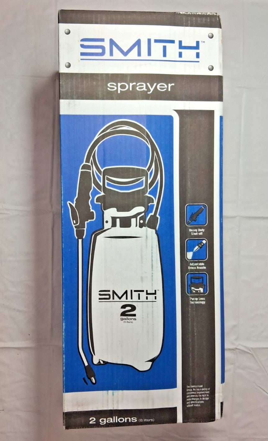 Smith Polyethylene Performance Sprayer 2 Gal Chemical Safe 190364
