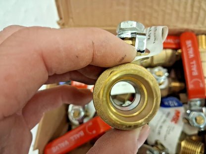 Pro Full Port Manual Ball Valves QTY10 1/2" Pipe Full Port TXMN050