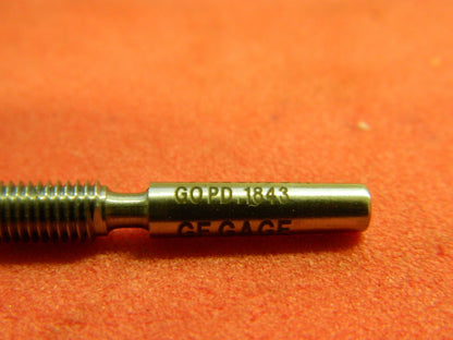 GF Gage  Single 8-32 UNC Plug Thread Insert Go Gage #G551500