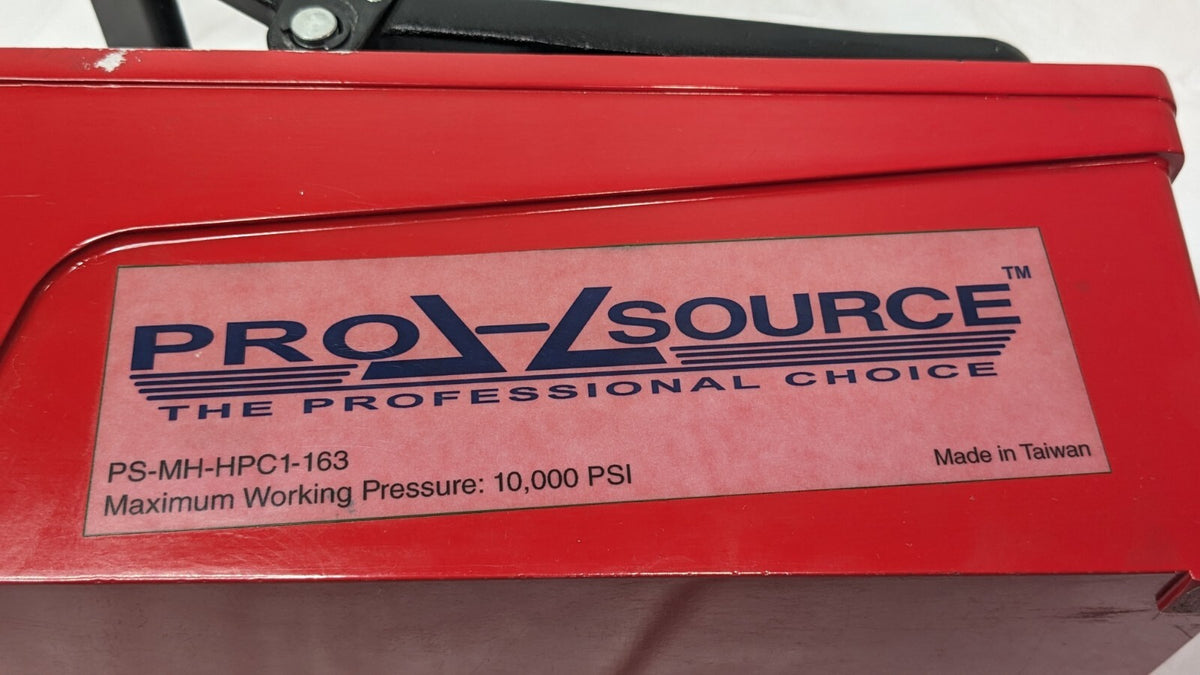 Pro-Source Air-Hydraulic Pump Single Acting10,000PSI PS-MH-HPC1-163 PARTS/REPAIR