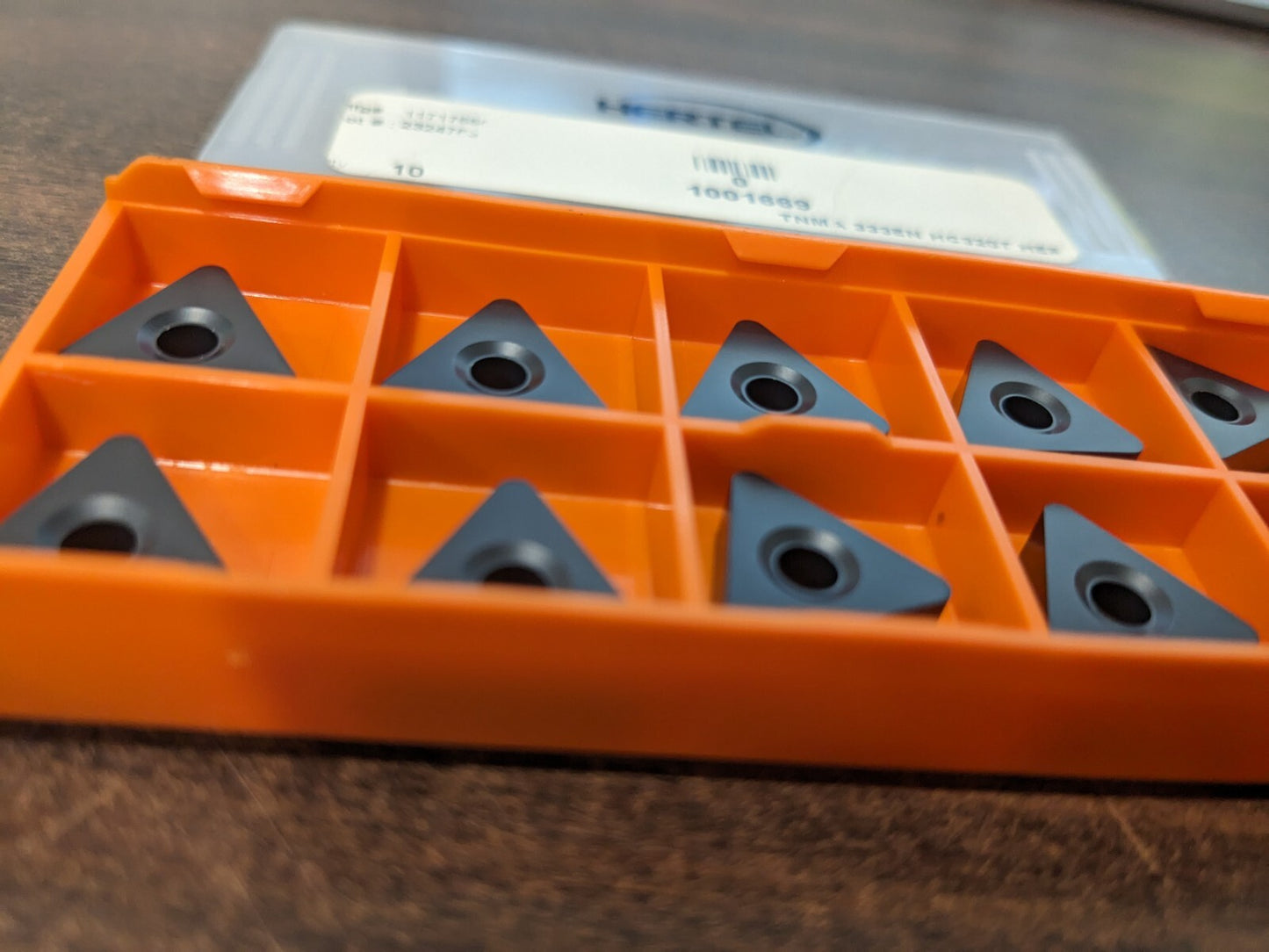 HERTEL Turning Insert 10pk TNMA333EN HC320T, Solid Carbide 1001669