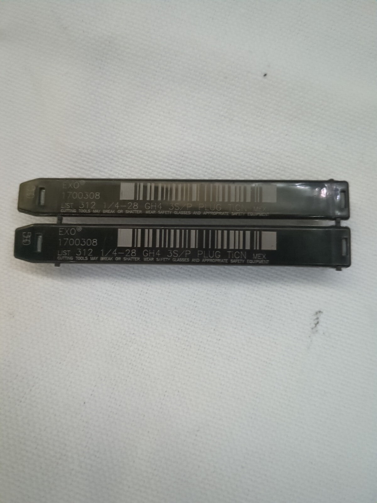OSG Spiral Point Taps 3pk: 1/4-28 Thread, UNF, 3 Fl 1700308