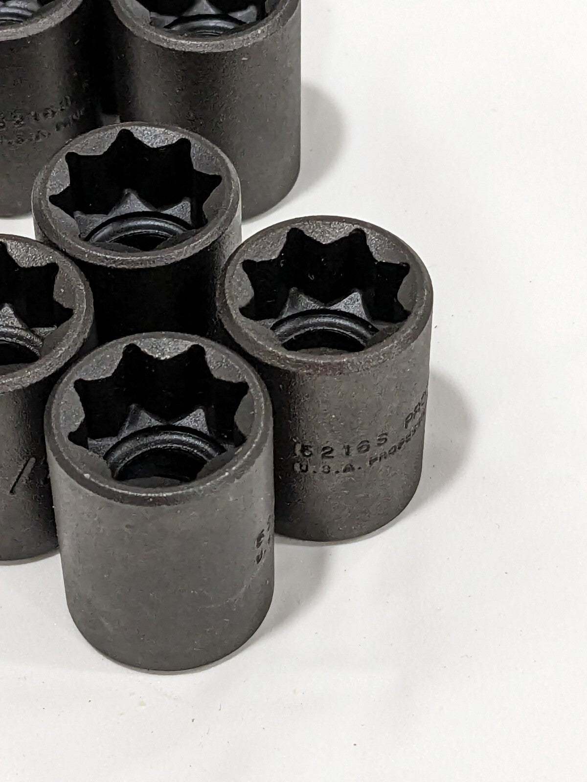 Proto Hand Socket: 3/8″ Drive, 1/2″ Socket, 8-Point Qty 11 J5216S
