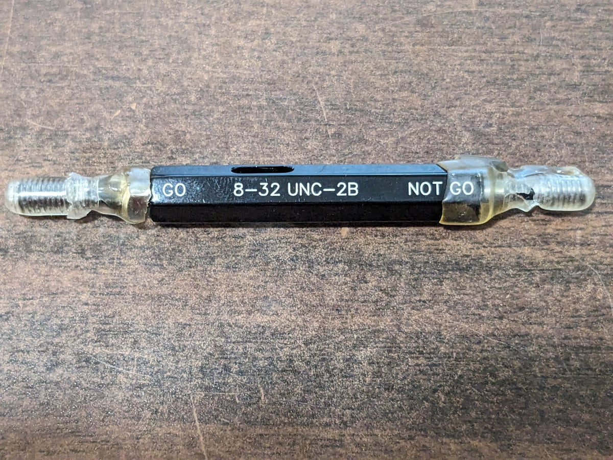SPI Plug Thread Gage: #8-32 Thread, 3B Class, Double End 34-364-0