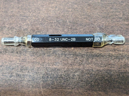 SPI Plug Thread Gage: #8-32 Thread, 3B Class, Double End 34-364-0