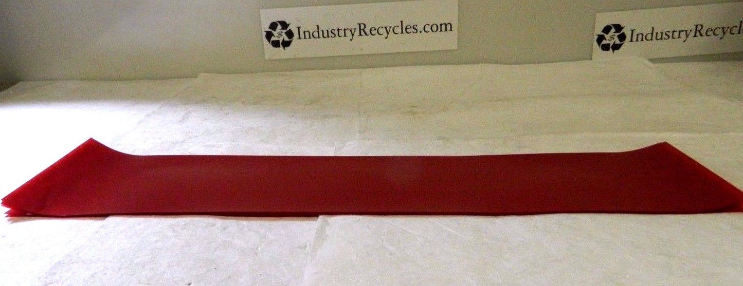 Professional Red Shim Stock Sheet 0.002" Thick x 5" W x 20" L Qty