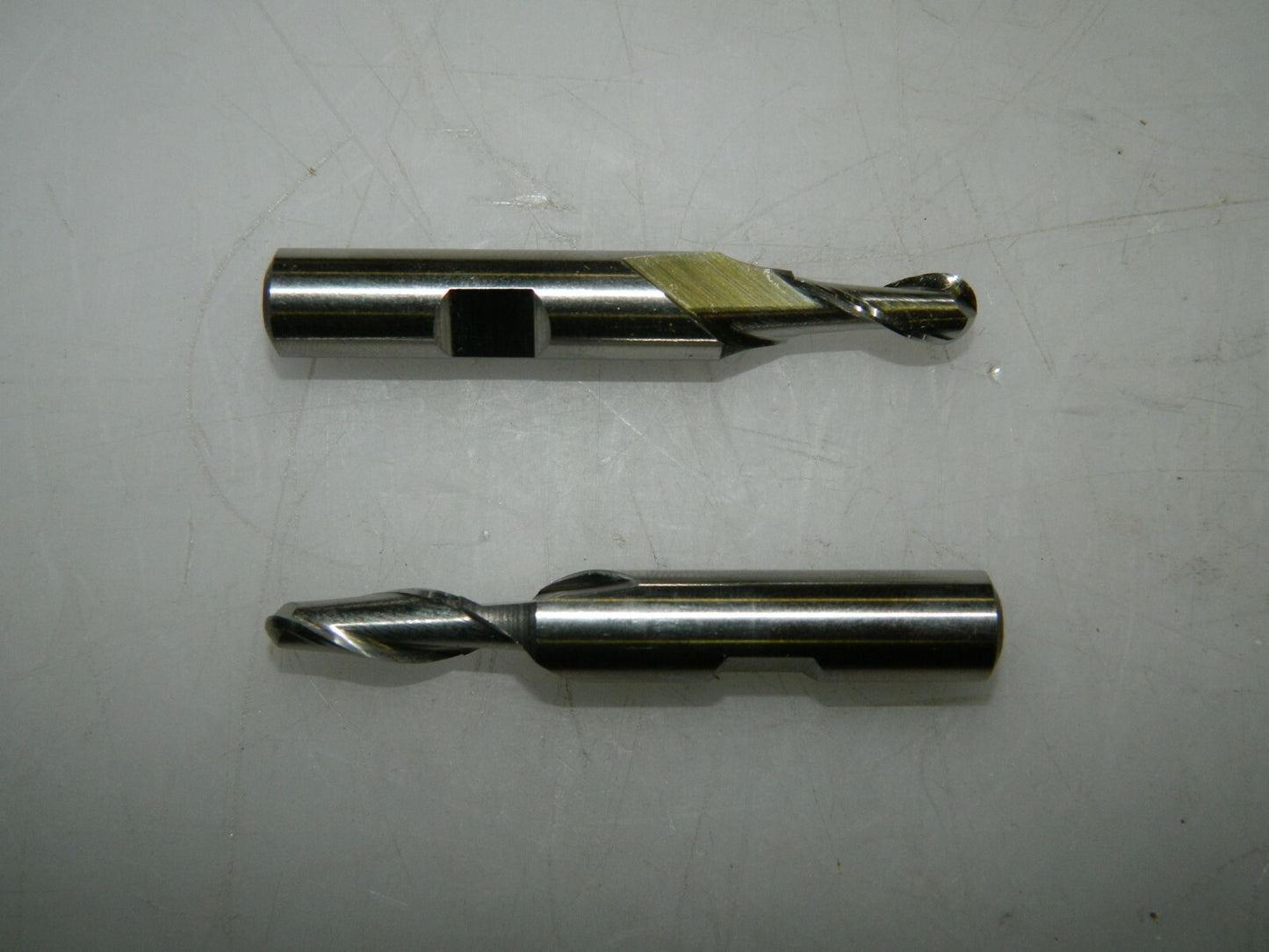 Cleveland SQR End Mills 1/4" Dia 1/2" LOC 3/8" Shank Dia 2FL HSS  QTY 2  C41607