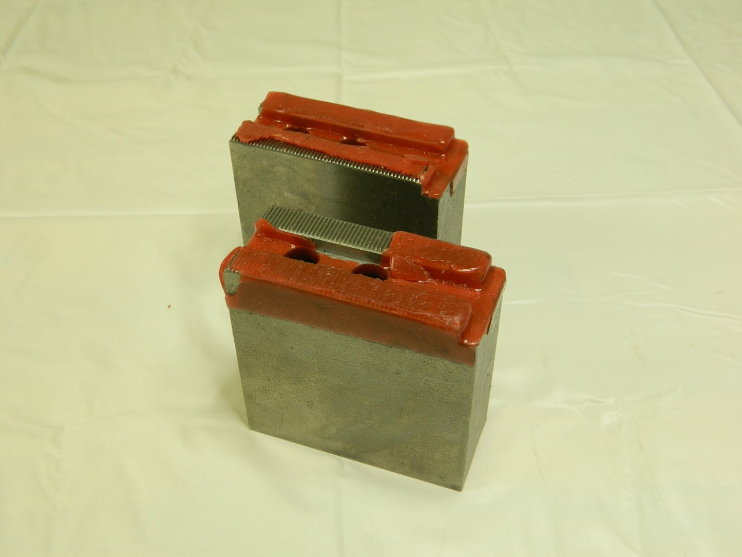 H&R Soft Lathe Chuck Jaw: Serrated 1-1/2 OAW, 3-1/2 OAL Qty 2 HR-149-3.5