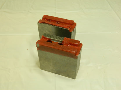 H&R Soft Lathe Chuck Jaw: Serrated 1-1/2 OAW, 3-1/2 OAL Qty 2 HR-149-3.5