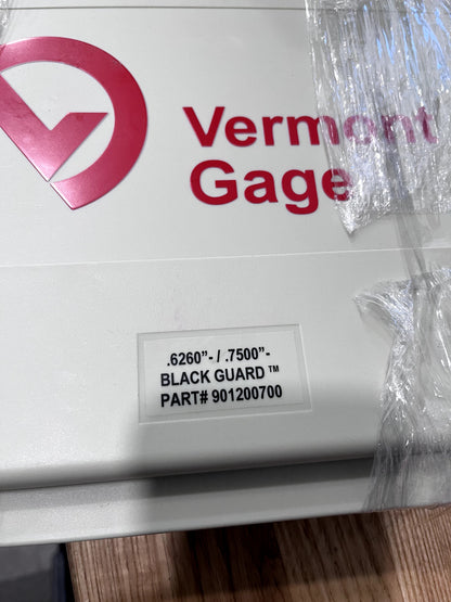 Vermont Gage Class ZZ Plug Gage Set: 0.626 to 0.75" Range, 125 Pc broken case