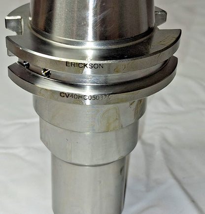 Erickson Hydraulic Tool Chuck CAT40 1/2" HoleThrough Coolant 1605103