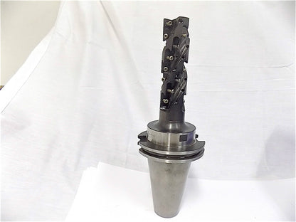 Hertel 1-1/2" CD  4.54" MD CAT 50 V-Flange Taper SQR Shoulder EndMill  81544132