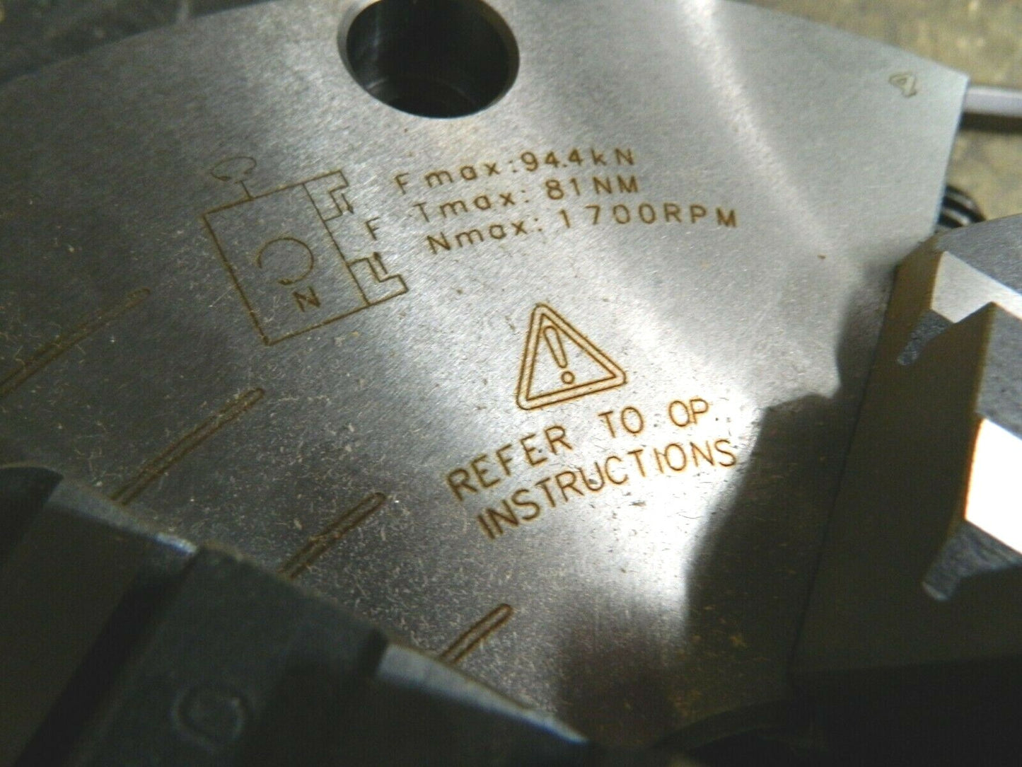 Pratt Manual Lathe Chuck: 4 Jaws, 9.84" Dia, Independent 1014400