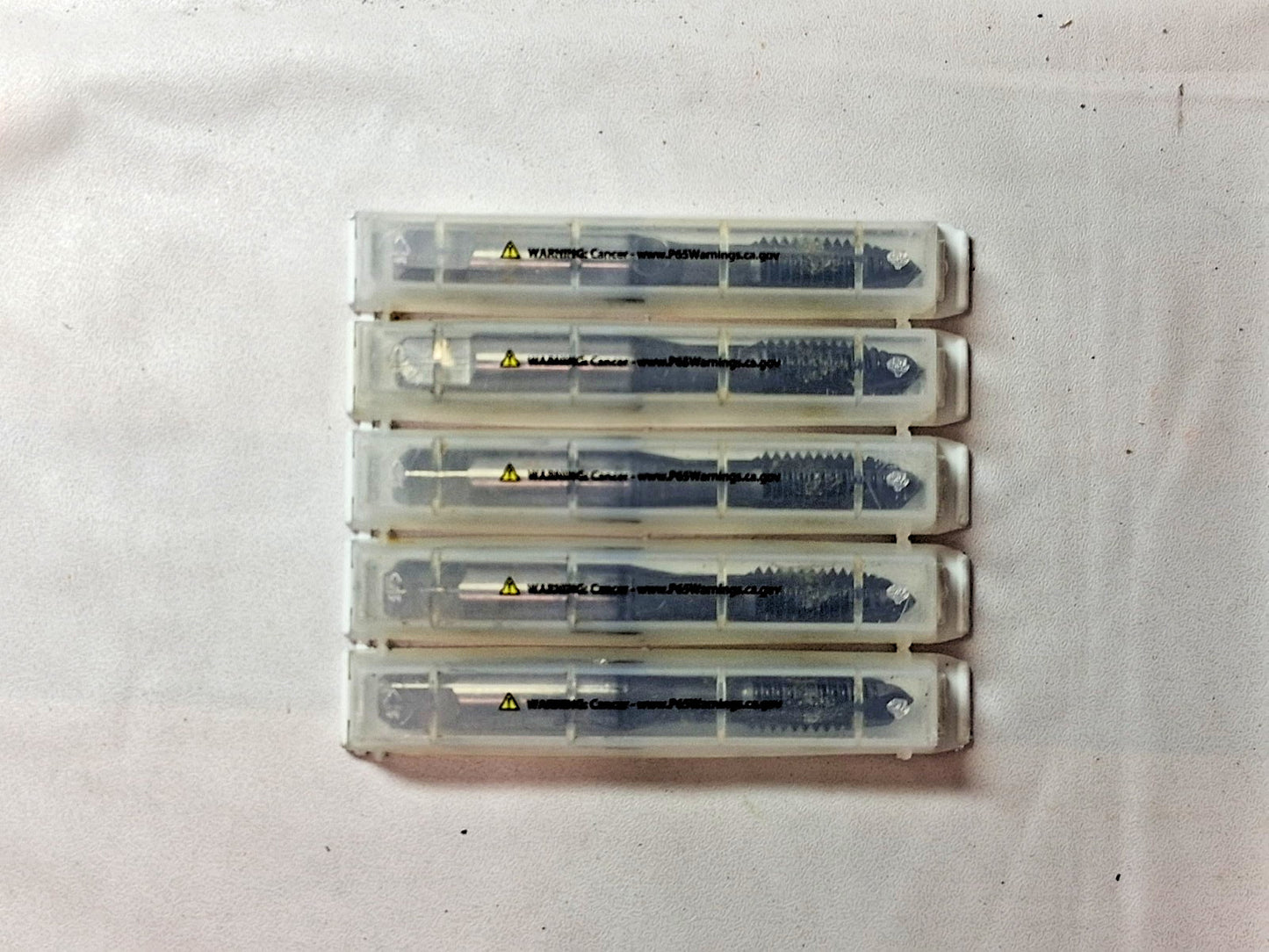 OSG Spiral Point Plug Chamfer Taps QTY5 3FL 3BCOF HSS 1231602