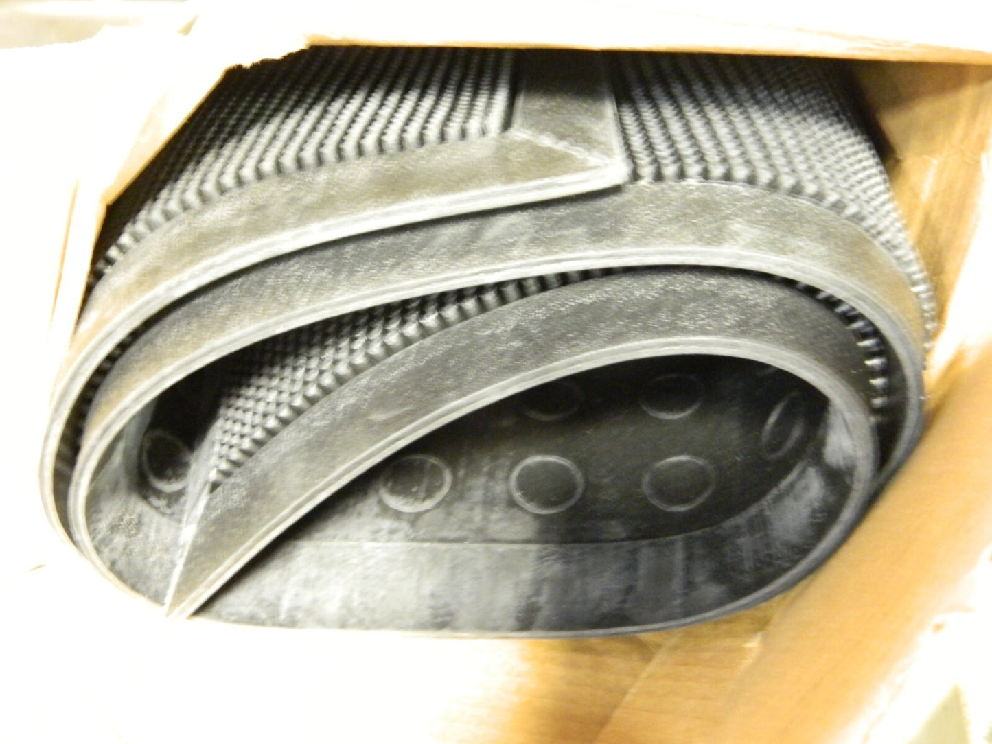 NOTRAX Entrance Scraper: 5' L, 3' W, 5/8" Thick, SBR Rubber Surface 345S3660BL