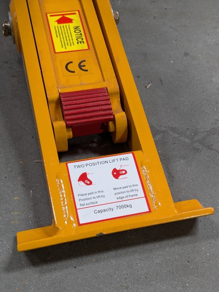 AME Heavy Duty Forklift Jack 7.5 Ton Capacity 2-1/4" to 16-5/8" Height
