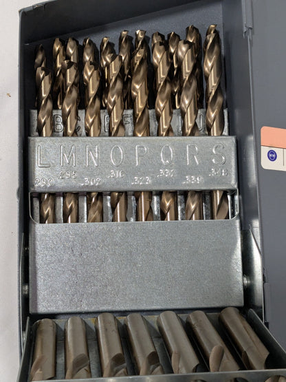 Interstate Jobber Length Drill Bit Set: 26 Pc, 0.234" to 0.413" 78169828