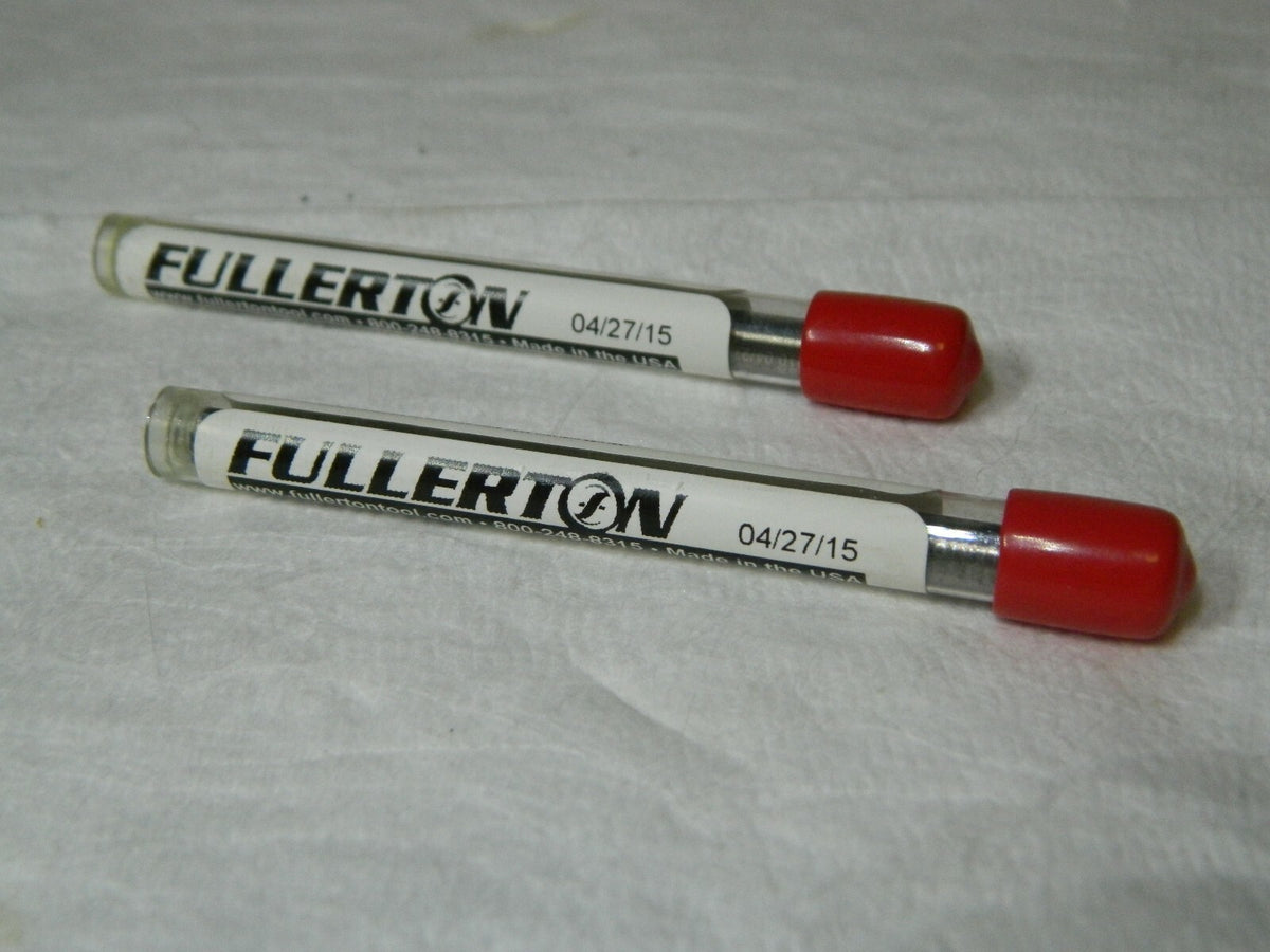 Fullerton Carb Spiral Chucking Reamer .2380 Dia Straight Shank 6FL Qty 2 1410S14
