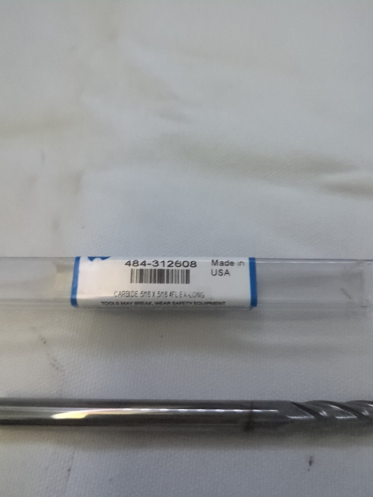OSG Square End Mill: 5/16" Dia, 1" LOC, 4 Fl 484-312608