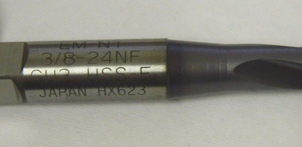 Widia Spiral Flute Taps 3/8-24 UNF H3 3FL HSS-E TiCN QTY 2  87318
