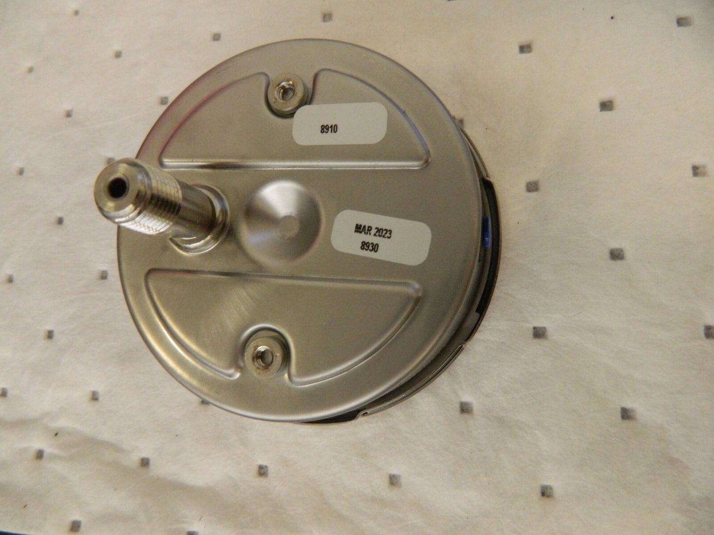 ASHCROFT Pressure Gauge: 3-1/2" Dial, 600 psi, 1/4" 83202