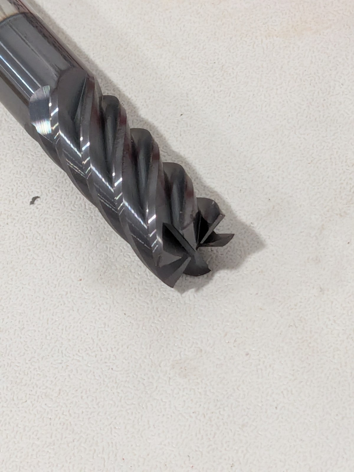 Accupro Square End Mill: 7/16" Dia, 1" LOC 2-3/4" OAL, 6 FL 87830030