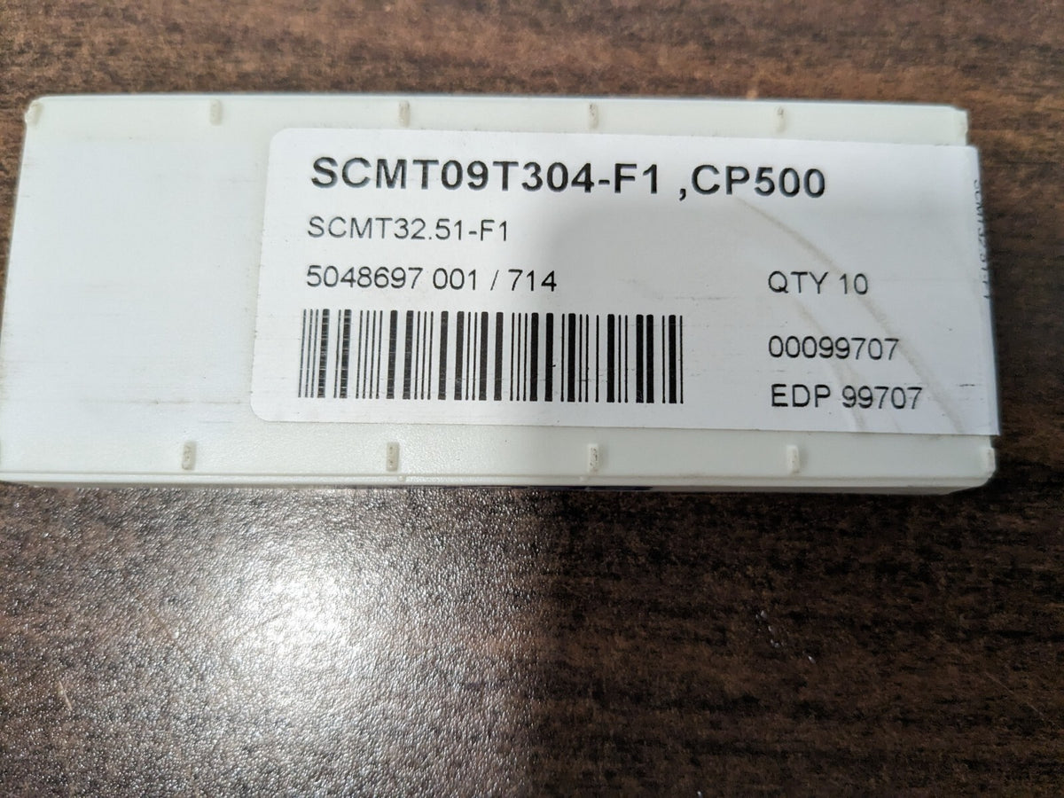 SECO Turning Insert 5pk SCMT32.51-F1 CP500, Solid Carbide 00099707