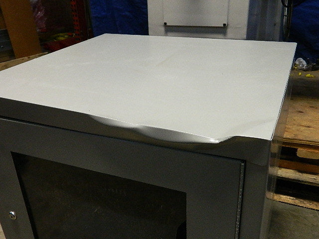 Edsal Cabinet Enclosure 26" x 22" x 21" CRT Computer Monitor #CSC