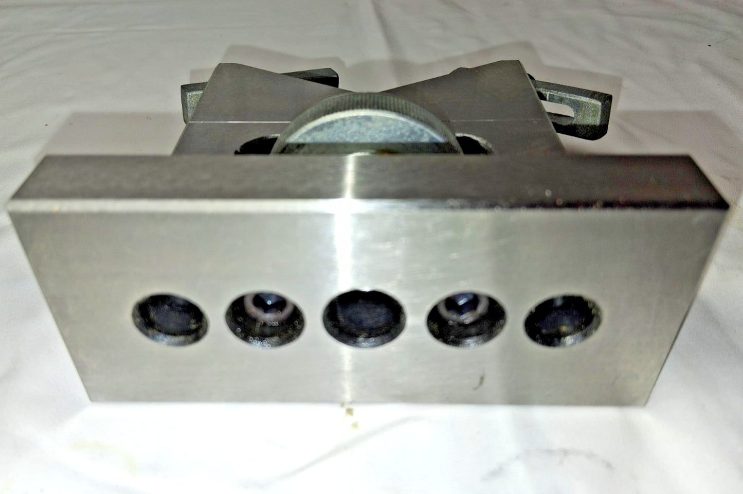SPI V-Block 5" Max Capacity, 120° V Angle 1-3/4" OAW 3-9/16" OAH 91-300-4