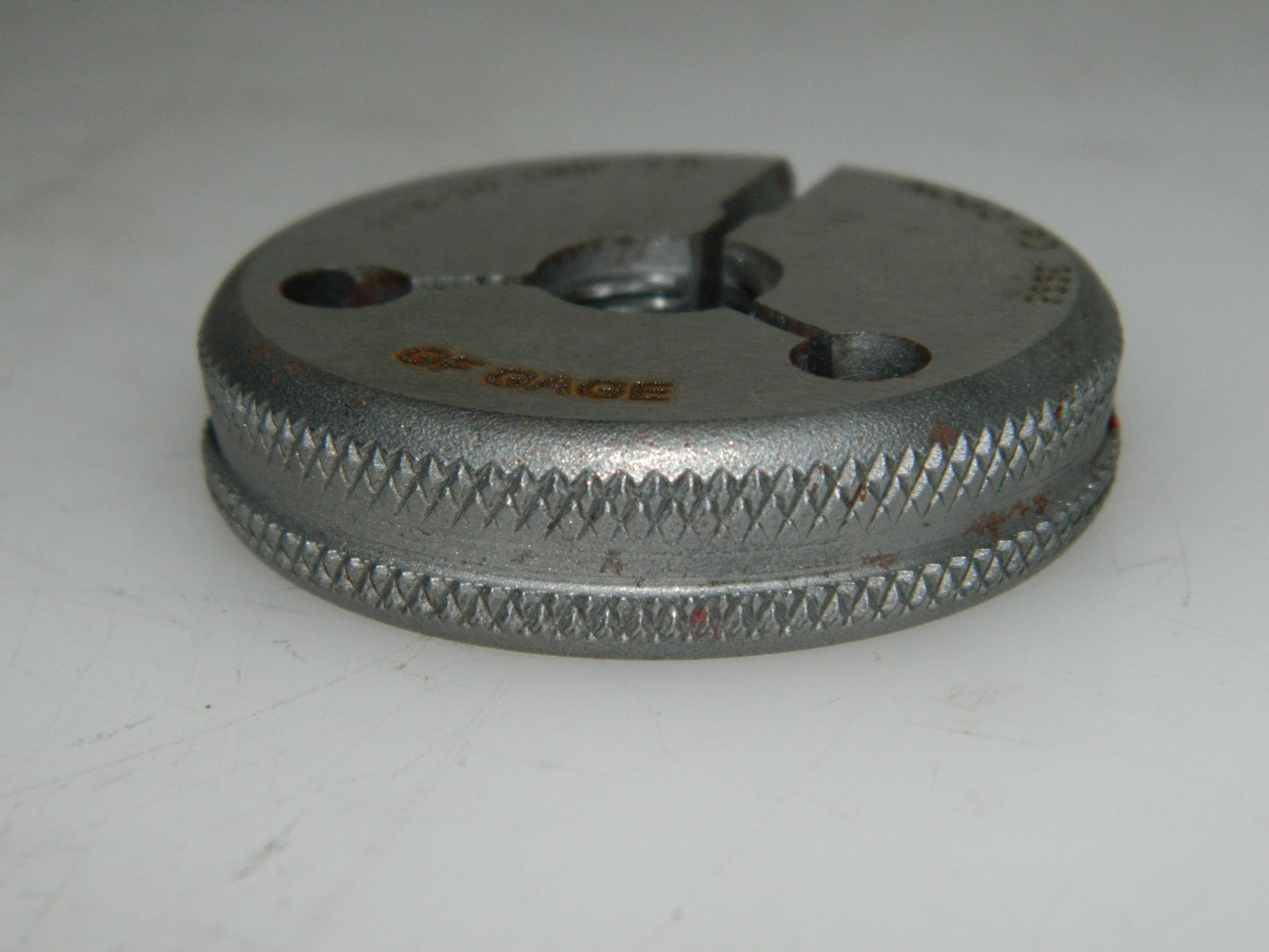 GF Gage Double Ended Ring Thread No Go Gage No. 6-32 2A R0138322AS (Incomplete)