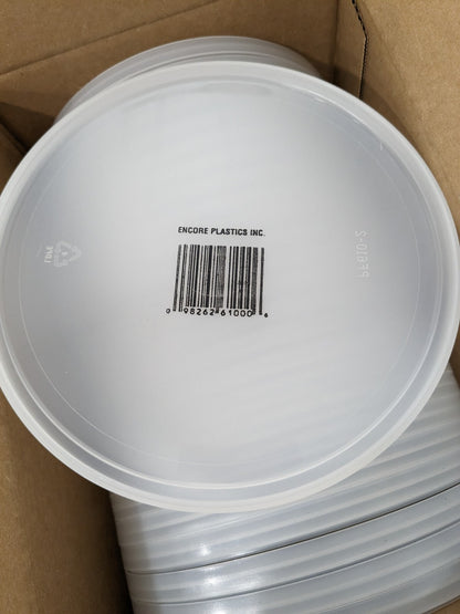ENCORE PLASTICS Paint Mix and Measure Container Lids, Qty 25 2FCA6