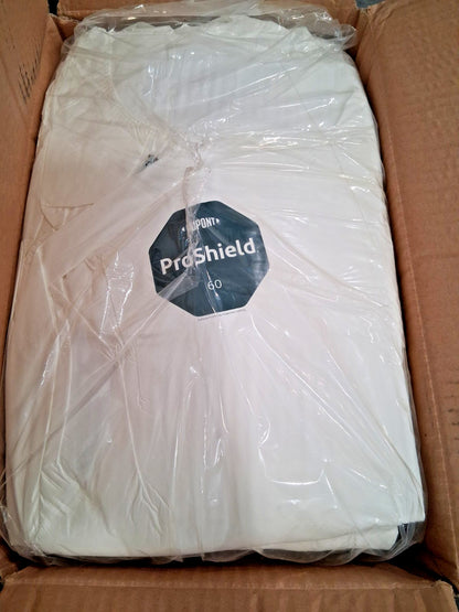 Dupont NonDisposable Chemical Resistant Coveralls QTY25 SizeXL NG120SWHXL002500