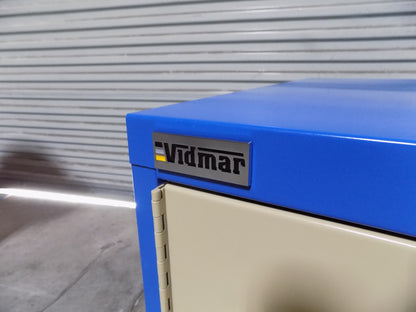 Vidmar Industrial 2-Door Storage Cabinet 60 x 27 x 27 LOCKED SHUT w/ NO KEYS